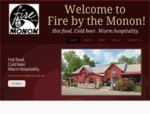 Tablet Screenshot of firebythemonontrail.com